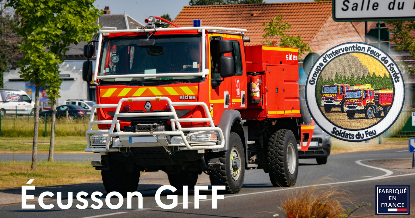 Écusson pompiers GIFF / CCFM