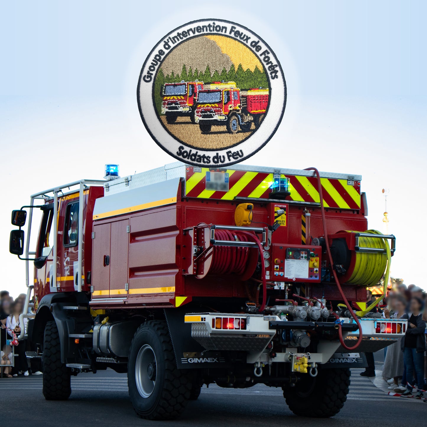 Écusson pompiers GIFF / CCFM